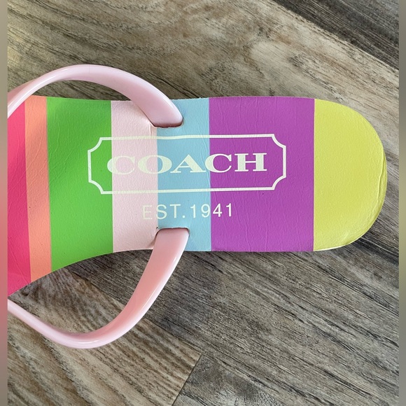 Coach flip flops - Picture 3 of 4